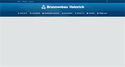 Desktop Screenshot of brunnenbau-heinrich.de