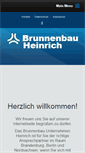 Mobile Screenshot of brunnenbau-heinrich.de